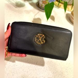 Christian Lacroix  black wallet